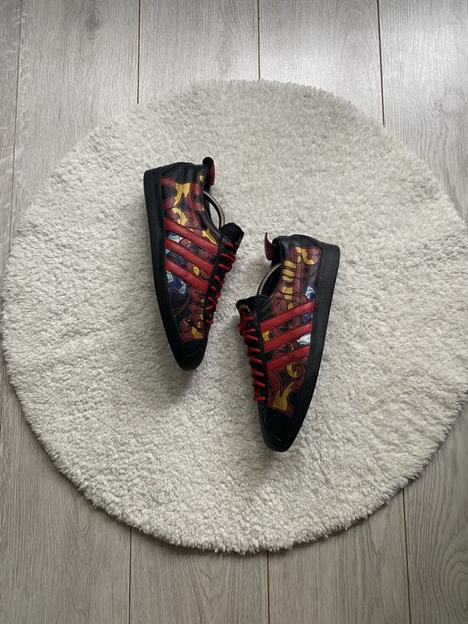 Мужские Кожаные Кроссовки Adidas Gazelle x Barcelona 44р(28.5см)