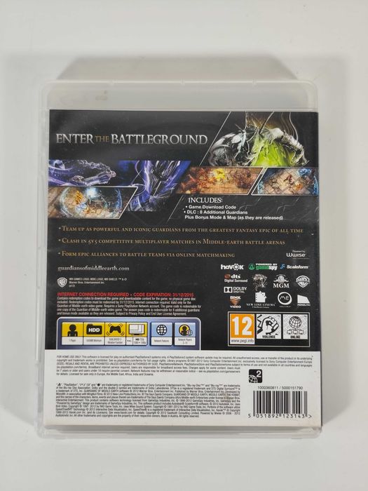Guardians of Middle-earth PS3 Playstation 3