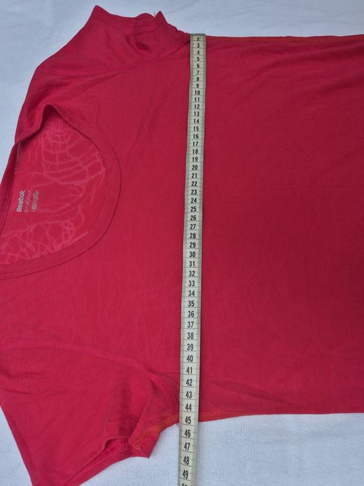 T-shirt damski,różowa koszulka,Reebok,rozm.S