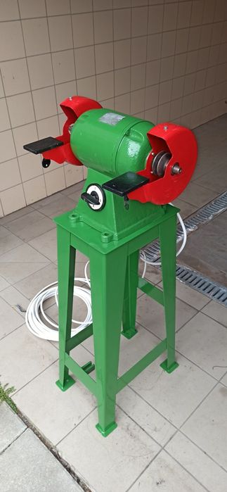 Szlifierka stołowa 0.75 kw z podstawą