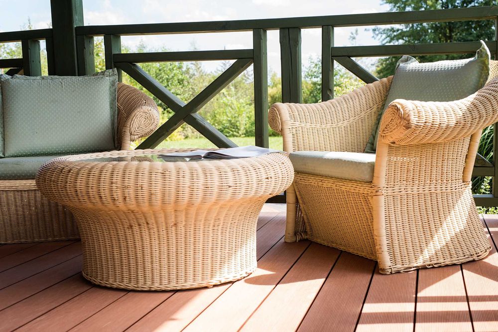 HARTIKA deska kompozytowa ryflowana PVC taras balkon schody płot pcv