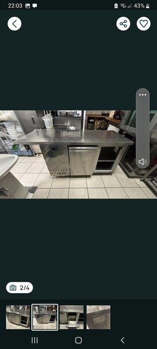 Lada stół gastronomiczna Juka