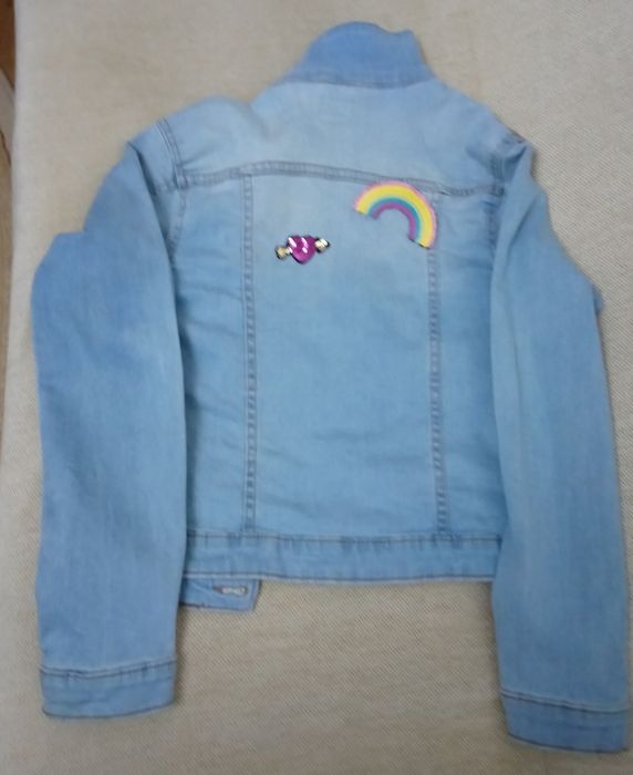 Куртки джинсовые на девочку 11-12 лет. ZARA