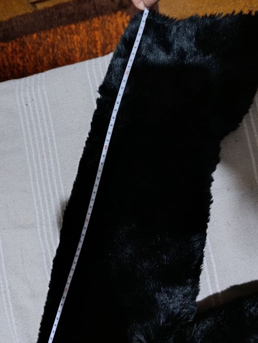 Casaco quente de pelo