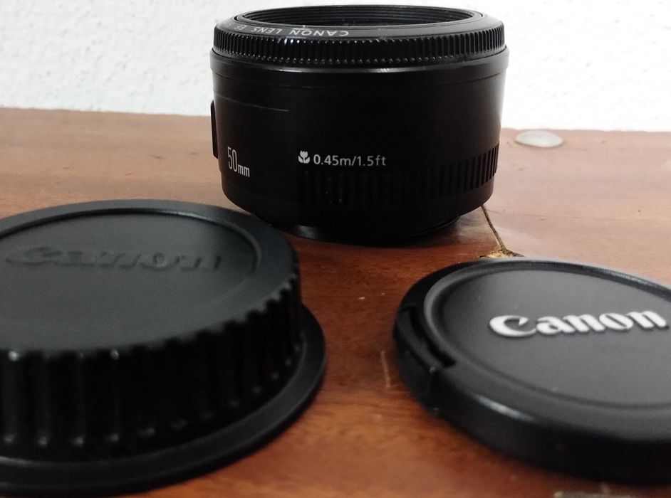 Lente Objetiva Canon 50mm 0.45/1.5ft