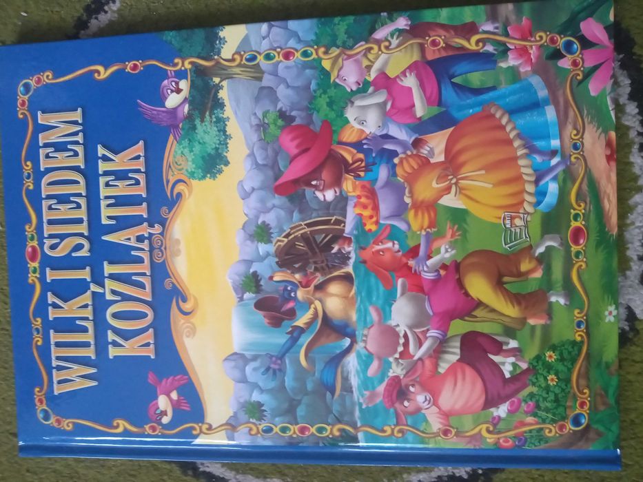 Książka wilk i siedem koźlątek