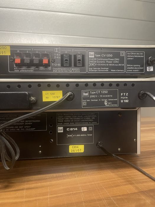 Wieża Dual stereo vintage