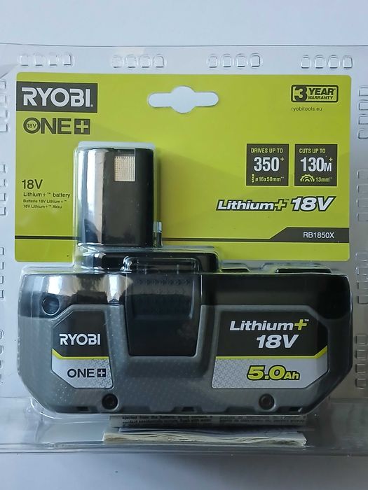 Akumulator RYOBI RB1850X 5.0Ah 18V ONE+*nowa*oryginal