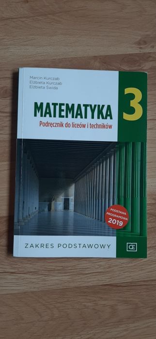Podręcznik matematyka 3