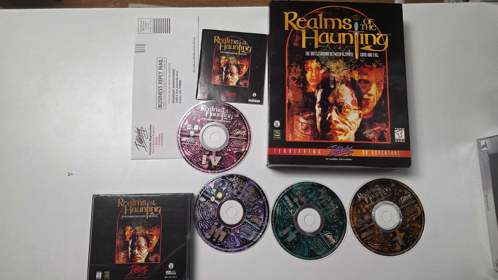 PC Realms of the haunting premierowe wydanie big box
