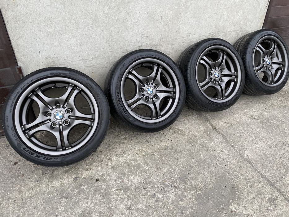 (177)Koła, Felgi 5x120 17” BMW, Oryginał, Rant, Grafit