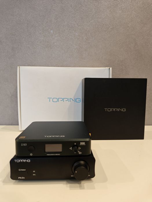 ЦАП усилитель Topping D50 PA3s
