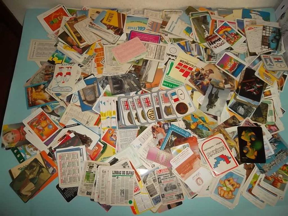 ENORME Colecção de CALENDÁRIOS Comerciais e outros