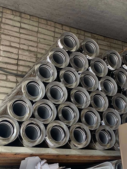 Димохід, труби з нержавійки, димохідні системи, труби для каміна