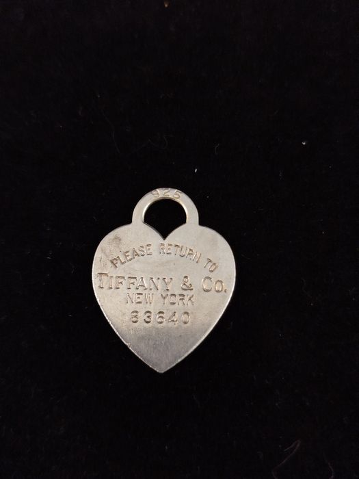 Oryginalna Zawieszka Tiffany & Co. – Serce Return to Tiffany 925