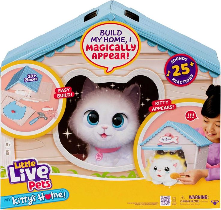 Інтерактивна ігрушка Будинок кошеня Little Live Pets My Kitty's Home