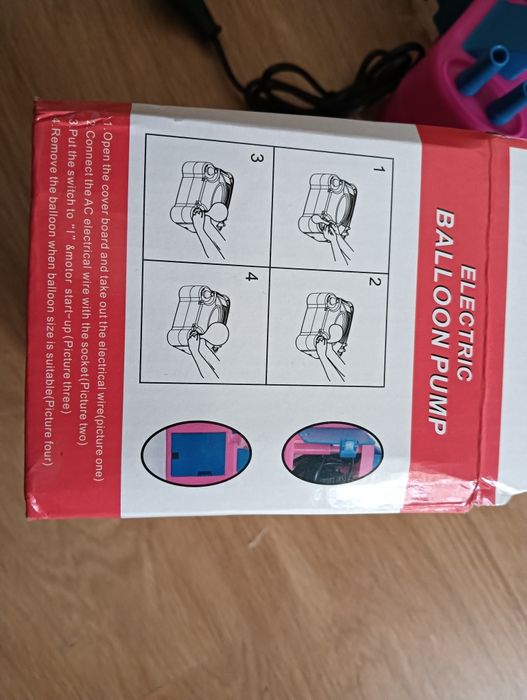 Máquina elétrica de encher balões