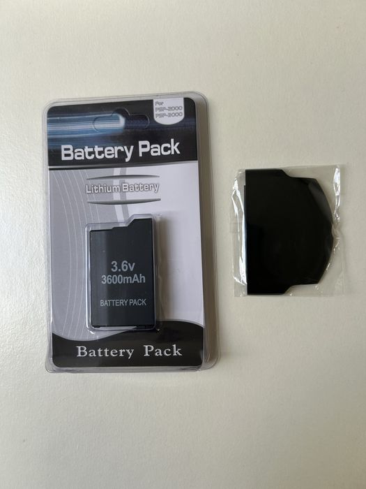Bateria PSP Slim + Tampa PSP Slim