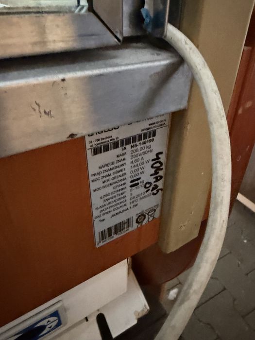 Witryna cukiernicza jamajka 1,3kw