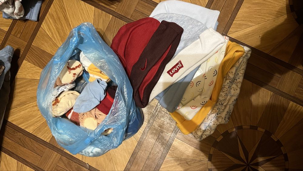 Paczka ubrań od 56-80/86 do roku czasu