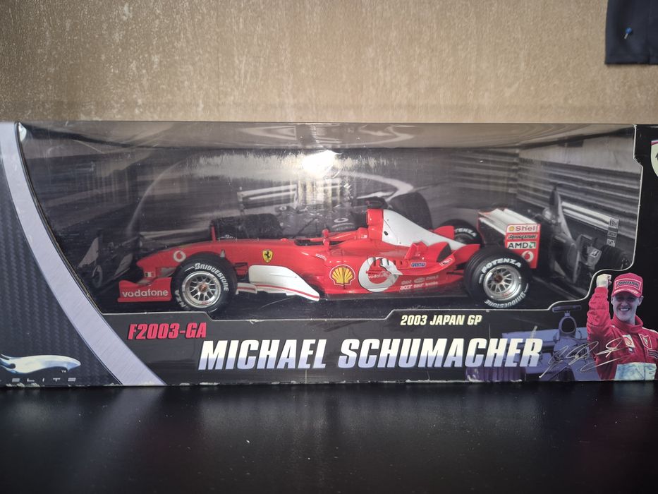 Ferrari F2003-GA Michael Schumacher 1:18 Hot Wheels Elite 0649/5555