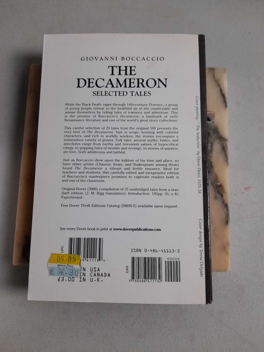 Livro PAR1  - Giovanni Boccaccio - the decameron