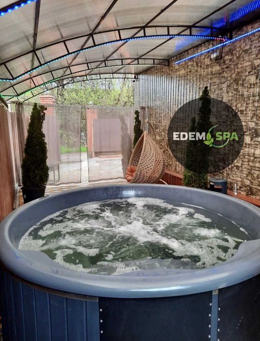 Чан-купель на дровах.Гарячая бочка.Джакузи на улице! Производитель!