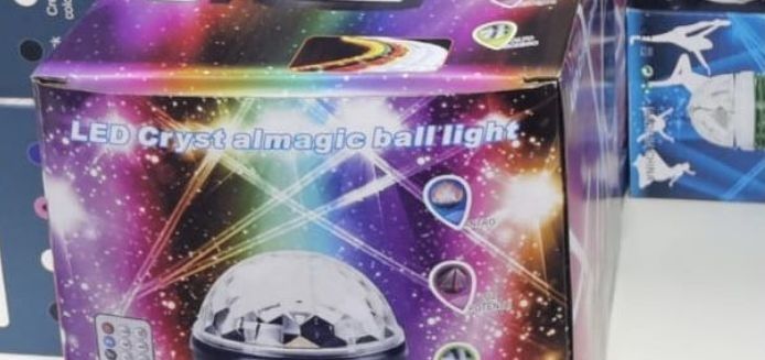 Kula led disco usb plus adapter mikro usb