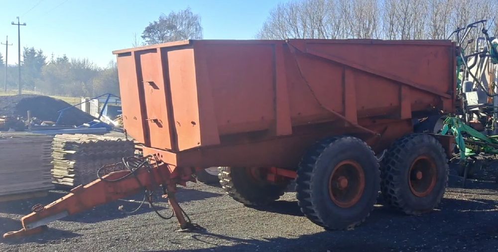 Przyczepa skorupa 12t