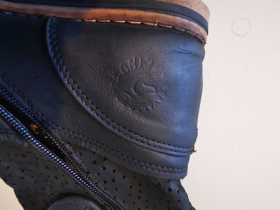 Skórzane botki Karino