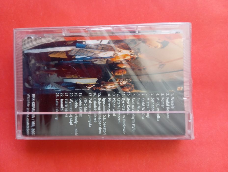 Nagły atak spawacza Najlepsze hiciory kaseta rap hip hop