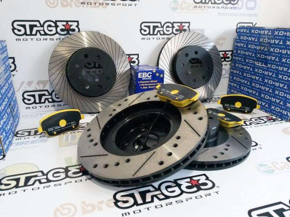Tarox EBC Pastilhas Travao Ferodo DS2500 BMW 320d AUDI SEAT A3 A4 A5
