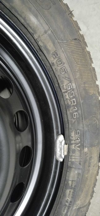 pneu suplente 205/55/16 4x100 Renault /Dácia