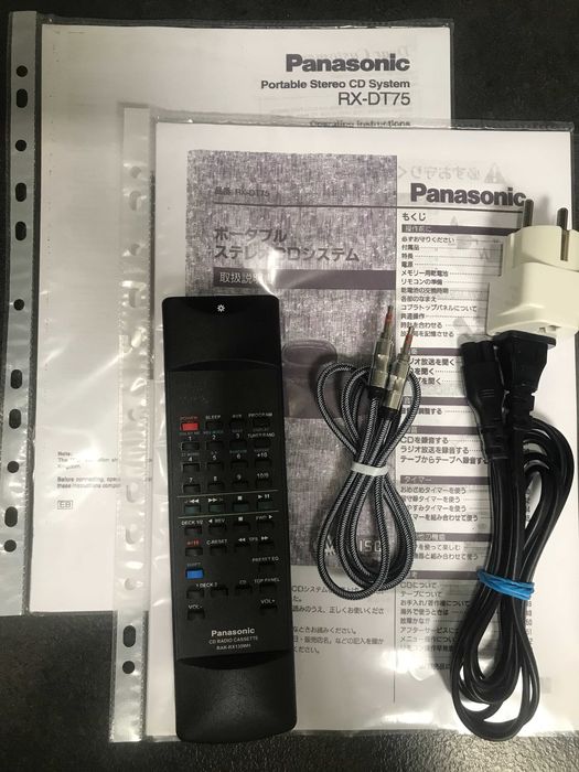 Panasonic rx-dt75