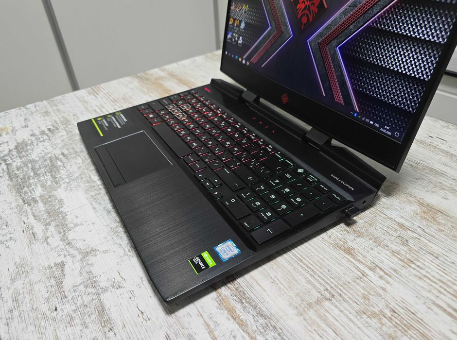 2023г. HP OMEN (Core i5 9-Gen/Nvidia GTX 1650/16GB/SSD 128G+1000GB)