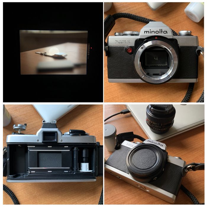 Minolta XG-1 + MD Rokkor 50mm f1.7