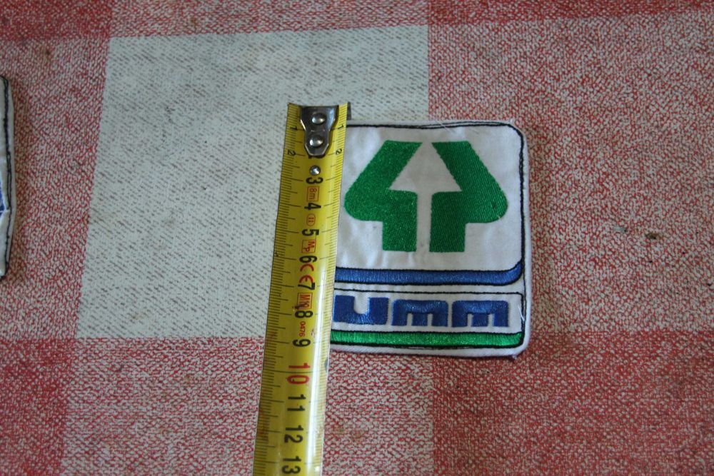 Autocolante em tecido UMM