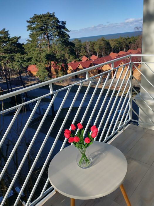 Apartament w Krynicy z widokiem na morze