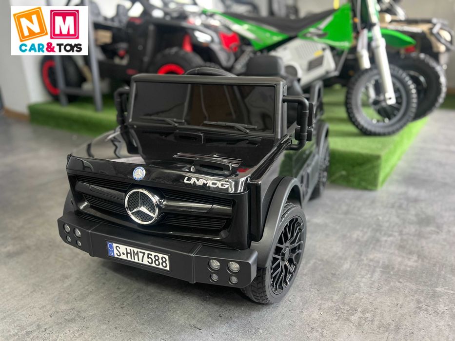 Auto na akumulator Mercedes Unimog Autko Pojazd samochód dla dzieci elektryczny