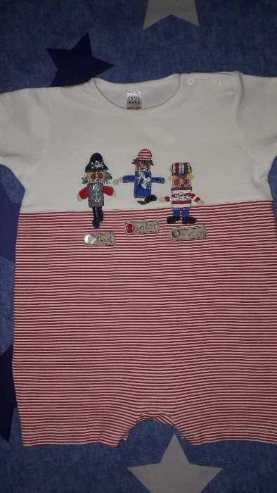 Комбинезон летний, песочник, ромпер фирменный Next 12-18 мес (и дольше