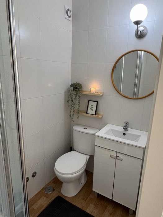 Quarto suite.  Casal ou individual