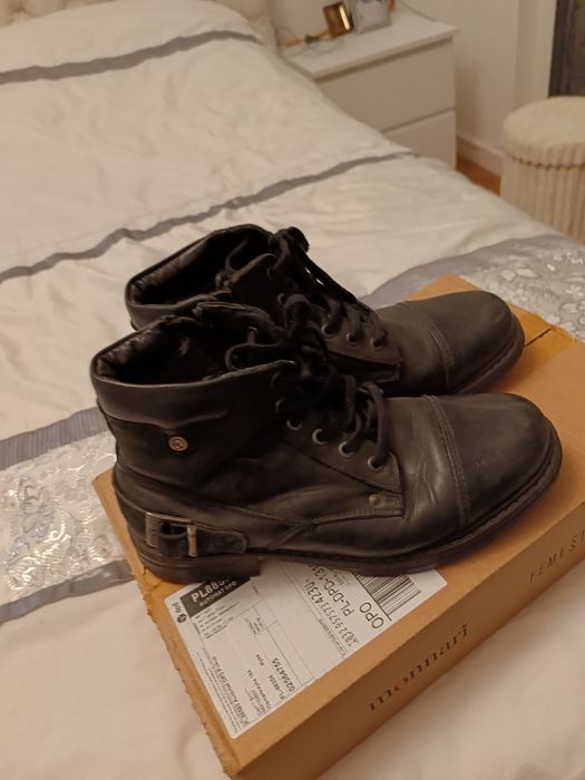 Trzewiki,kozaki zimowe , skórzane,roz.41