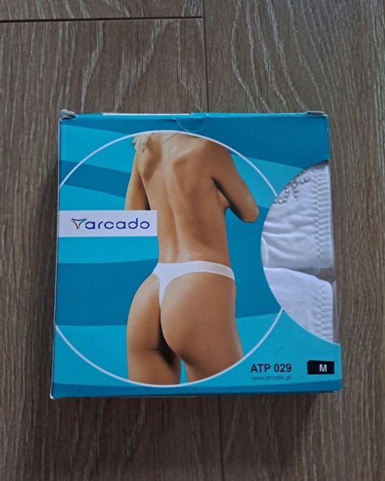 Stringi damskie Atlantic, rozmiar M, 2PACK