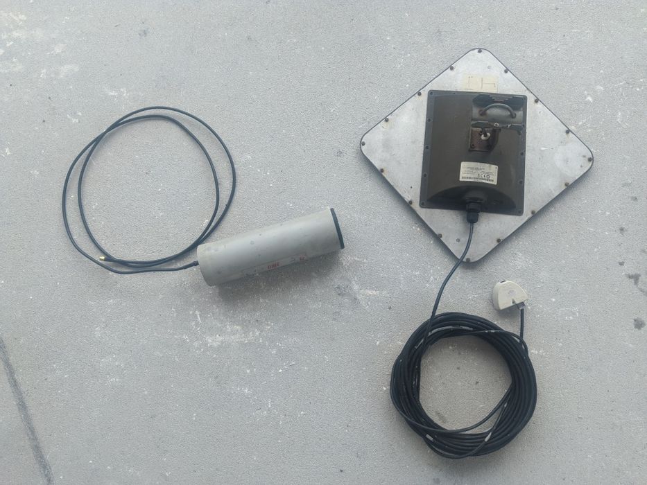 Dwie anteny 5ghz POE kabel osbridge 5gxi cyberbajt 2,4ghz
