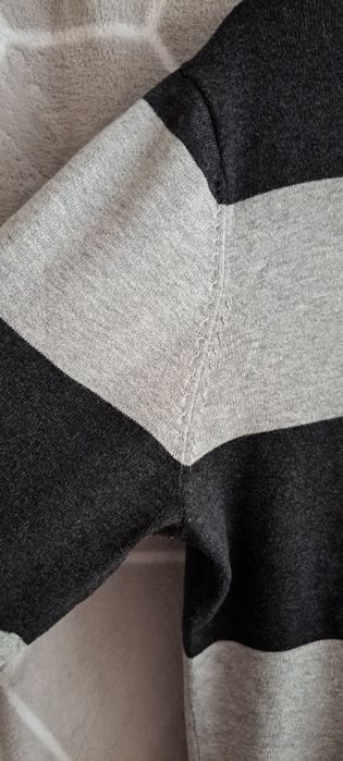 Sweter męski w pasy L