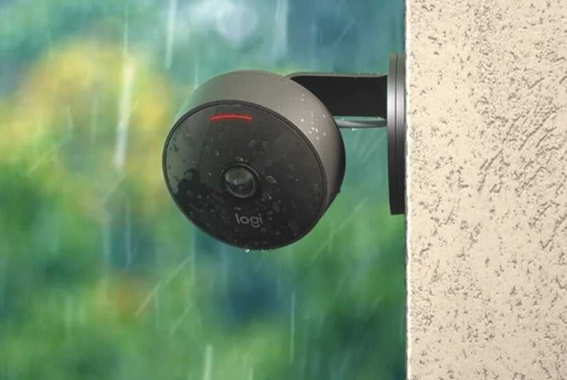 Apple Homekit Умная Уличная Камера Видео Наблюдения Logitech Circle