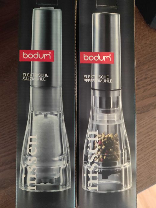 Saleiro e Pimenteiro Bodum Novos na caixa original