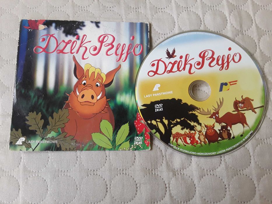 Dzik Ryjo bajka na DVD