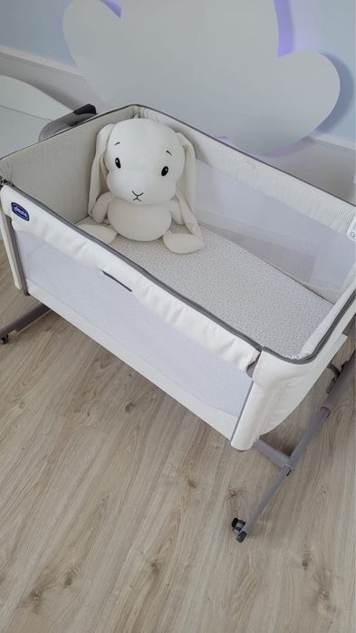 Chicco Next2Me Magic Łóżeczko Dostawne Chicco White Snow