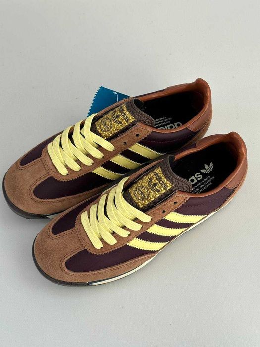 Кроссовки женские Adidas SL 72 OG Maroon Preloved Brown кросівки
